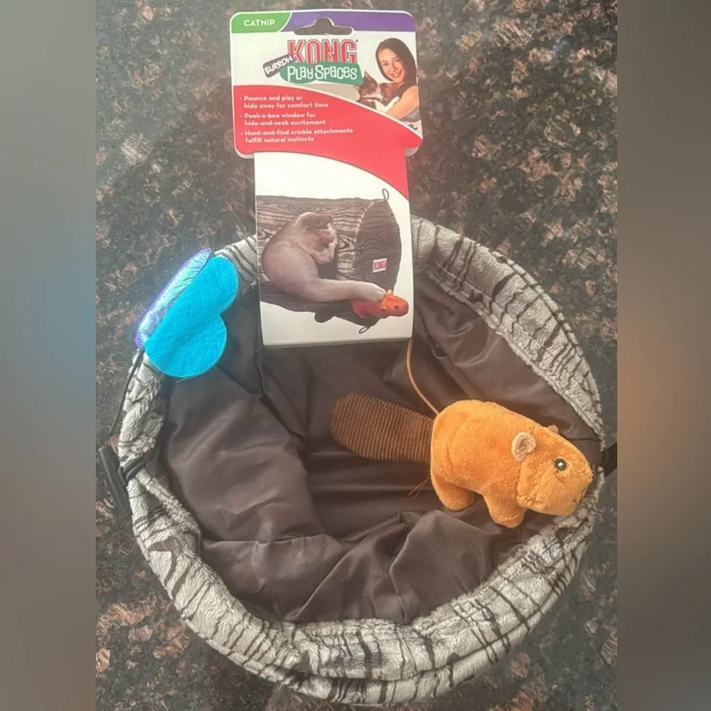 Kong Burrow Cat Tunnel